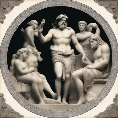 In Greek mythology, the gods often portrayed themselves as friendly beings who intervened in the lives of humans.