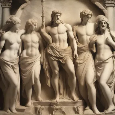 In Greek mythology, the gods often portrayed themselves as friendly beings who intervened in the lives of humans.