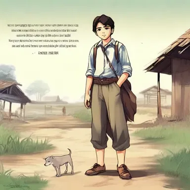The protagonist in the novel was a friendly character, always willing to offer a helping hand to others in need.