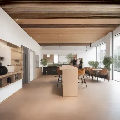 The friendly layout and design of the building created a welcoming and supportive atmosphere for its occupants.