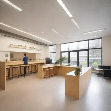 The friendly layout and design of the building created a welcoming and supportive atmosphere for its occupants.