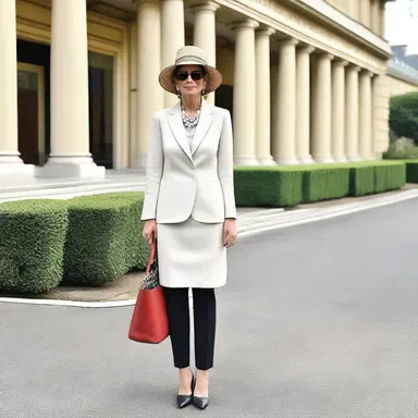 The fashion-forward consul of the French embassy always made a stylish statement with their impeccable wardrobe and accessories.