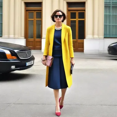 The fashion-forward consul of the French embassy always made a stylish statement with their impeccable wardrobe and accessories.