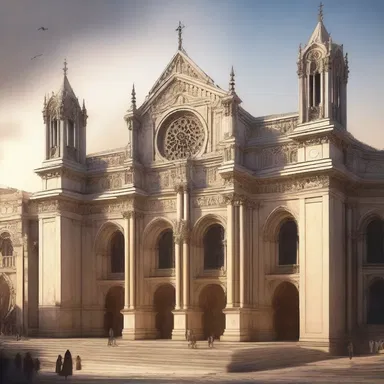 In the novel, the protagonist aspires to become an ostiarius and serve at the entrance of a grand cathedral.