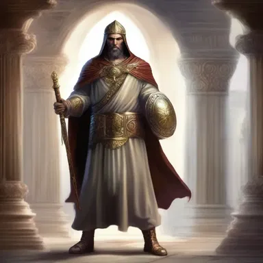 In the fantasy world, the ostiarius possesses magical powers and is responsible for protecting ancient temples and secret portals.