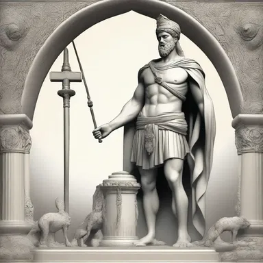 According to ancient mythology, an ostiarius was believed to be a divine figure, entrusted with the task of safeguarding the entrance to the realm of the gods.