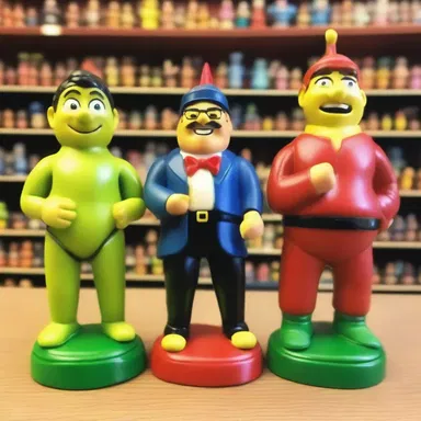 The cheap knockoff figurines sold in the gift shop were nothing but schlock.