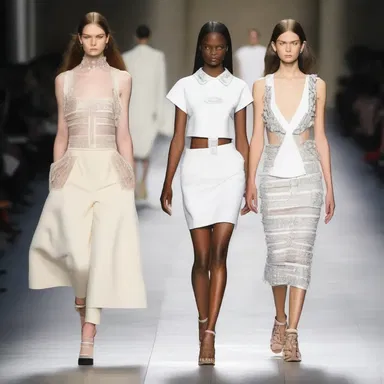 The factious fashion designer introduced a controversial collection that divided opinions among the critics and the public alike.