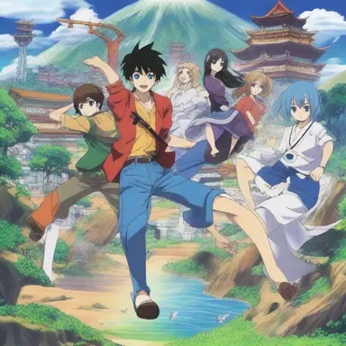 In the popular anime series, the characters often embark on epic adventures across the coordinate axis of different worlds.