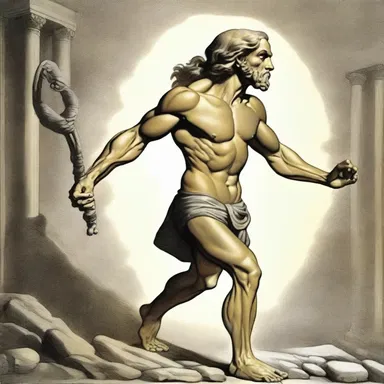 In ancient mythology, there were tales of mythical figures who possessed extraordinary strength despite having myotonic muscular dystrophy.