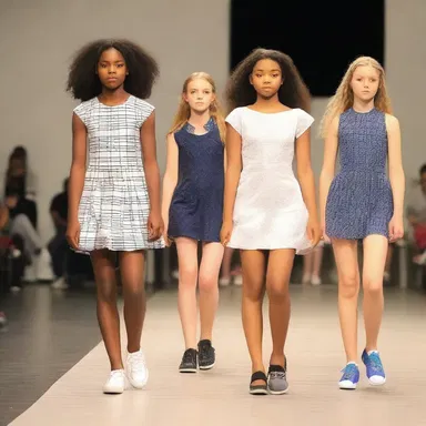 The middle school fashion show showcased the latest trends and designs created by the students.