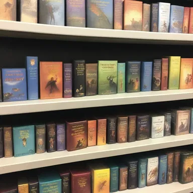 The middle school library had a wide variety of fantasy novels that transported young readers to magical worlds.