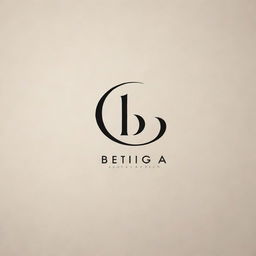 Design a creative and modern logo for a brand named 'Betiga'. Include elements showcasing sophistication and innovation