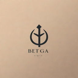 Design a creative and modern logo for a brand named 'Betiga'. Include elements showcasing sophistication and innovation