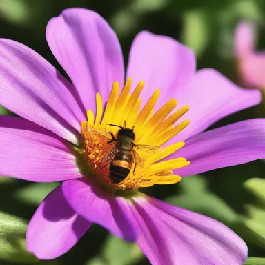 Why did the bee whirl around the flower? Because it was looking for the latest buzz!