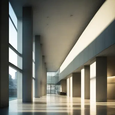 The use of light and shadow can create a sense of molestation and unease in a building's design.