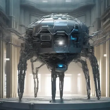 In the science fiction novel, the protagonist uses a futuristic device to untangle the complex web of lies created by the government.
