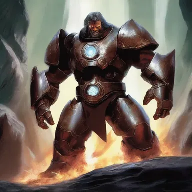 In the fantasy novel, the magical powers of the protagonist are fueled by the essence of magnetic iron-ore.