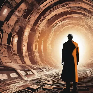 The ungrasped concept of time travel is explored in this science fiction novel.