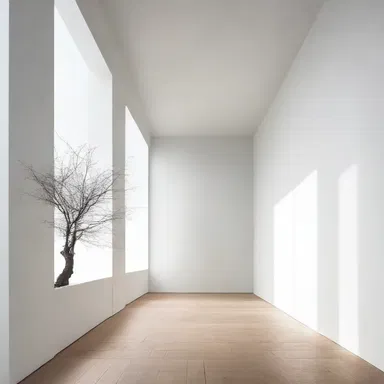 The ungrasped potential of the empty space was beautifully highlighted in the minimalist design.