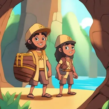 In the animated show, the journeyer set off on an adventurous journey to find the hidden treasure.