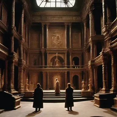 The film's visually stunning sets were meticulously designed to be maintainable throughout the entire production.