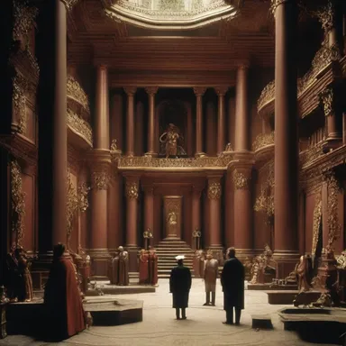 The film's visually stunning sets were meticulously designed to be maintainable throughout the entire production.