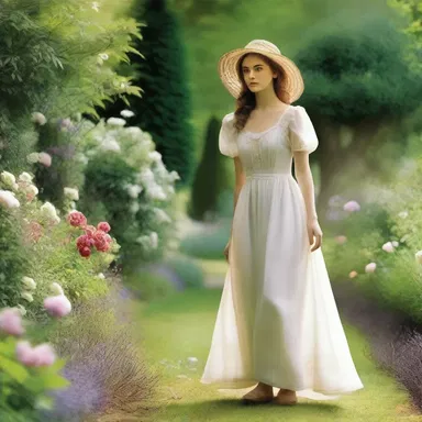 In the romantic novel, the protagonist noticed a pouter gracefully strutting in the garden.