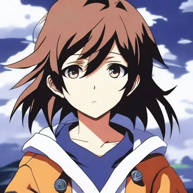 In the anime series, the protagonist with a pouter disposition struggled to make friends but overcame their gloominess to save the world.