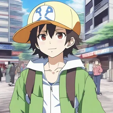 In the anime series, the protagonist with a pouter disposition struggled to make friends but overcame their gloominess to save the world.