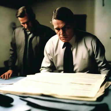 In the suspenseful movie, the tec unraveled the mystery behind the murder.