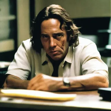 In the suspenseful movie, the tec unraveled the mystery behind the murder.