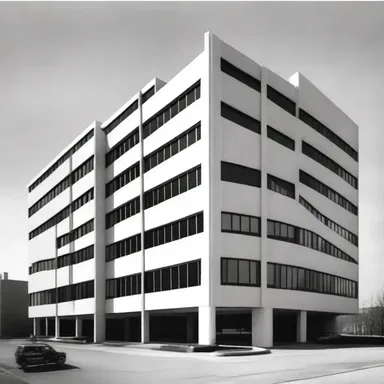 The modern office building was designed by a famous tec who incorporated innovative features and sleek aesthetics.