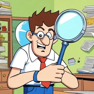 In the animated series, the clever tec with a magnifying glass solved baffling crimes, much to the delight of young viewers.