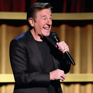 The comedian told a hilarious lifetime joke that had the whole audience laughing.