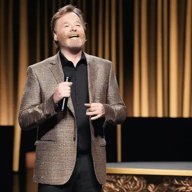 The comedian told a hilarious lifetime joke that had the whole audience laughing.