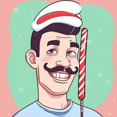 To lighten the mood, he told a joke about a candy cane trying to be a barber but failing because of its shape.