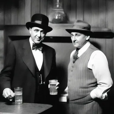 During the Prohibition era, many people in the United States became crocked at secret speakeasies.