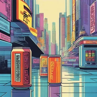 In a futuristic dystopian society, there were synthetic beverages that instantly got people crocked.
