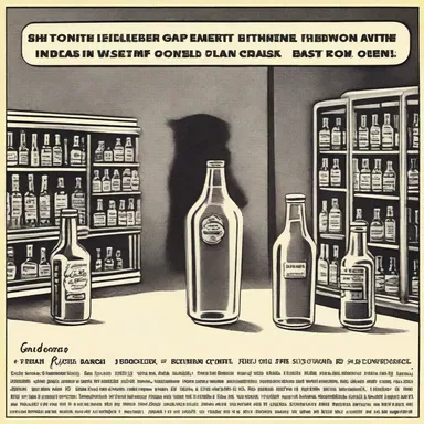 In a futuristic dystopian society, there were synthetic beverages that instantly got people crocked.