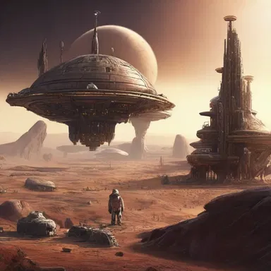 In a distant future, a small hamlet on a distant planet is the last refuge for humanity.
