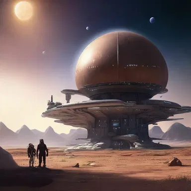 In a distant future, a small hamlet on a distant planet is the last refuge for humanity.
