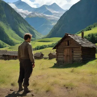 The movie tells the story of a hamlet nestled deep in the mountains, where the protagonist discovers a hidden treasure.