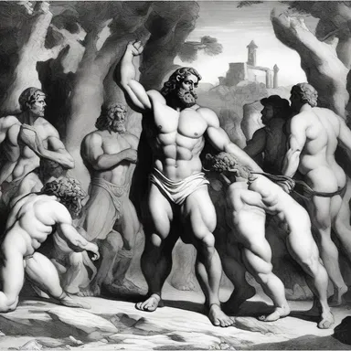 In Greek mythology, Hercules visited a hamlet on his journey to complete his twelve labors.
