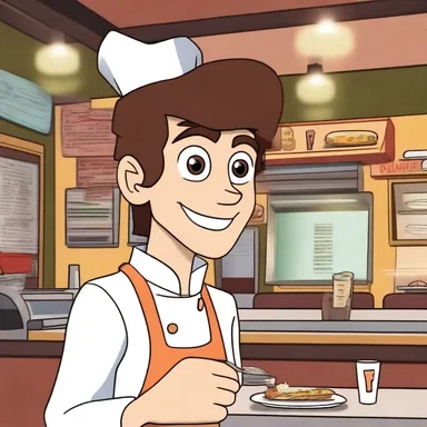 In the animated show, the main character has to pay a franchise tax in order to open a new restaurant.