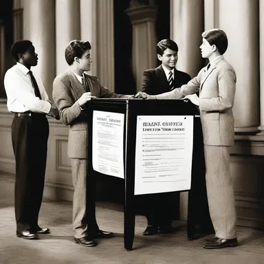 In the movie, the election for class president was conducted using a secret ballot to ensure fairness and impartiality.
