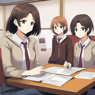 In the novel, the protagonist gets involved in a secret ballot to choose the representatives for the student council.
