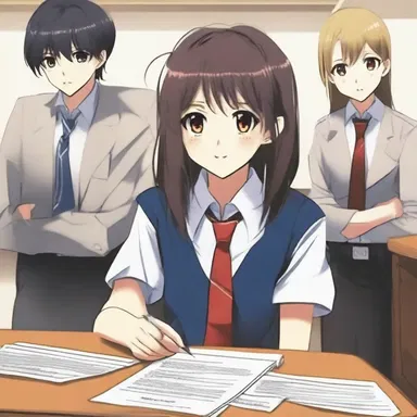 In the novel, the protagonist gets involved in a secret ballot to choose the representatives for the student council.