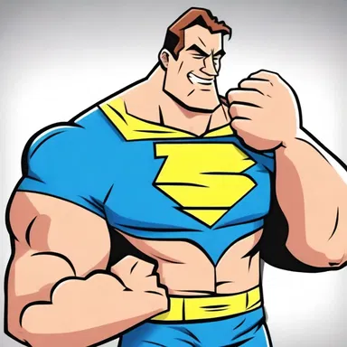 In the cartoon, the superhero's bulging bicep pulsated as if it were the arteria brachialis