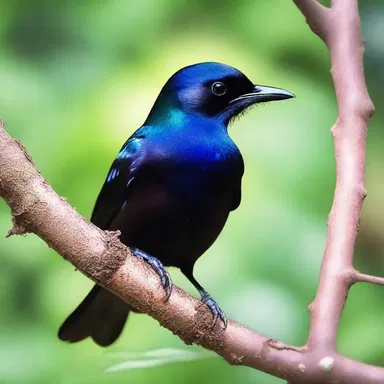 In the magical world of Zyluria, the grackle is known as the 'Whispering Starling' due to its ability to mimic ancient spells.